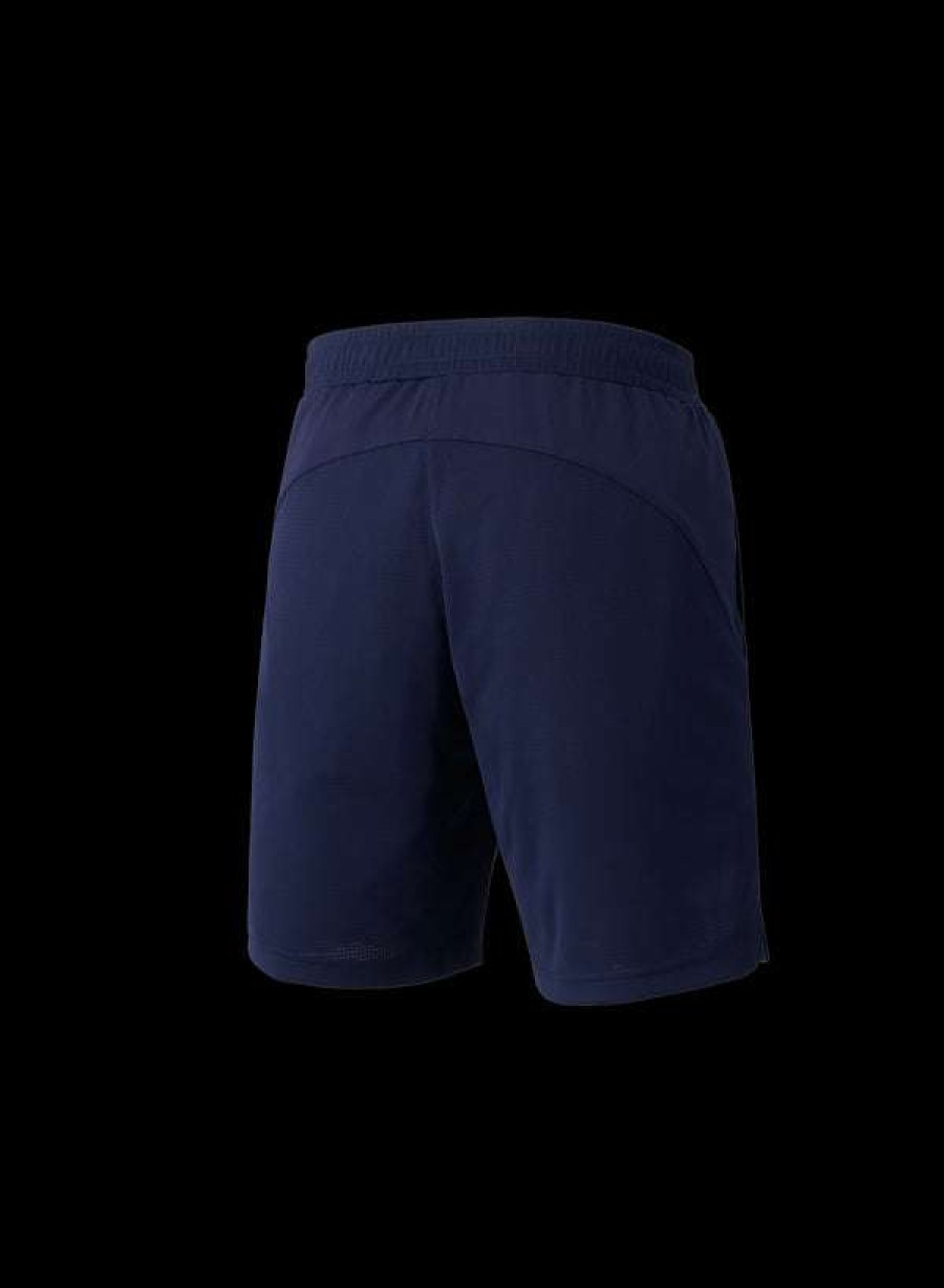 Clothing * | Prefential Price Yonex 15131 Mens Shorts Navy Blue