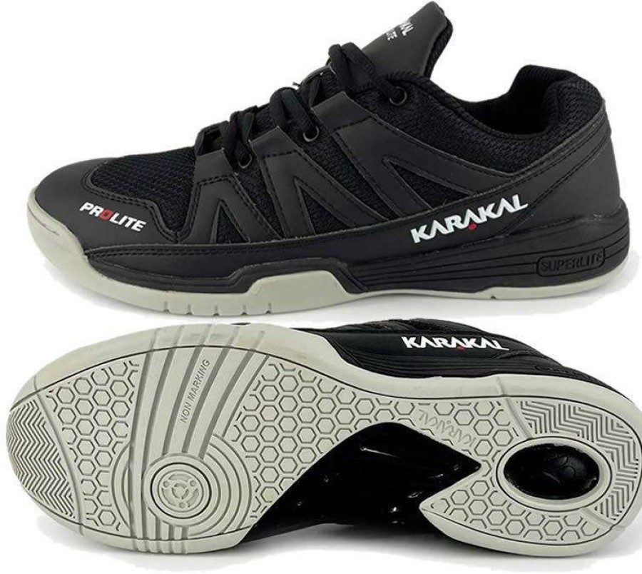 Shoes * | Half Off Karakal Kf Pro Lite Badminton Shoes New Black