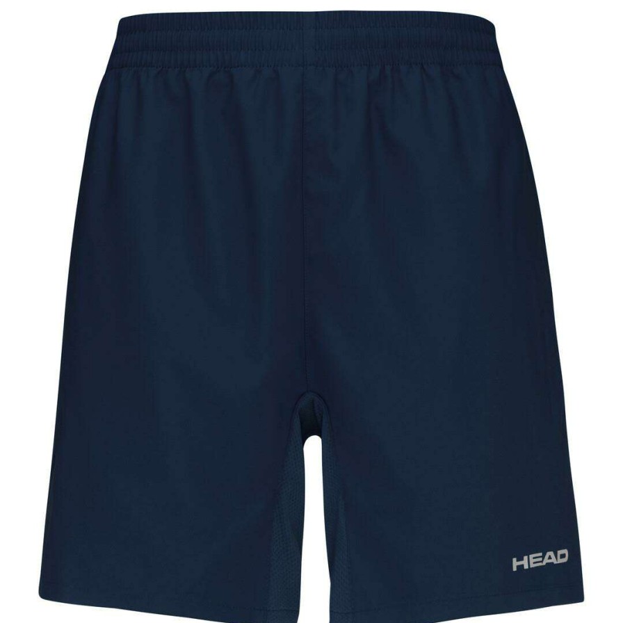 Clothing * | On Sale Head Club Mens Badminton Shorts Dark Blue