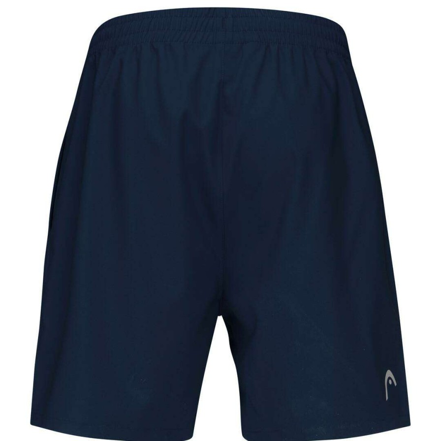 Clothing * | On Sale Head Club Mens Badminton Shorts Dark Blue