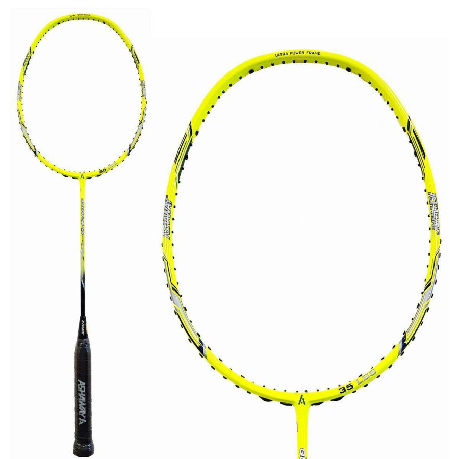 Badminton * | Discount Online Ashaway Quantum Q7 Badminton Racket Yellow