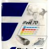 Badminton * | Clearance Babolat Ifeel 70 Badminton 10M String Set White 0.70Mm