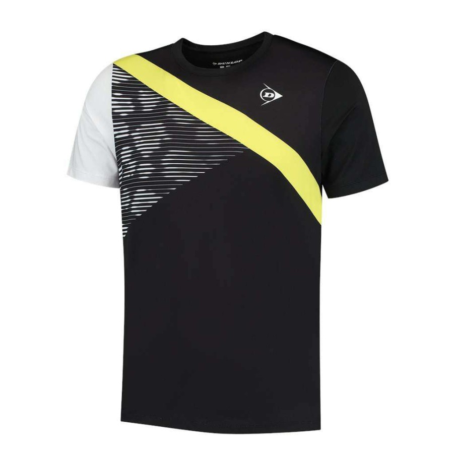 Clothing * | Limit Offer Dunlop Performance Game 3 Mens T-Shirt Black