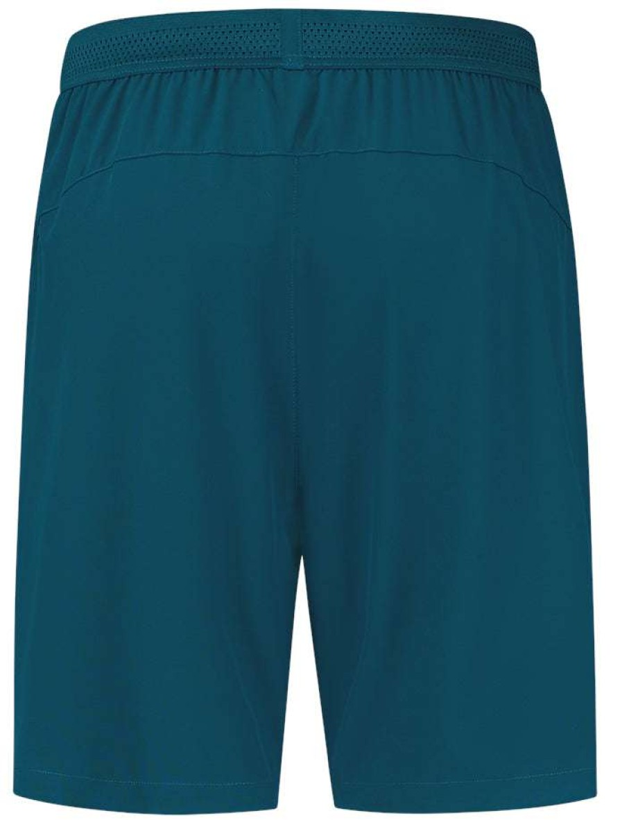 Clothing * | Discount Online K-Swiss Hypercourt 8 Inch Mens Badminton Shorts Blue Opal