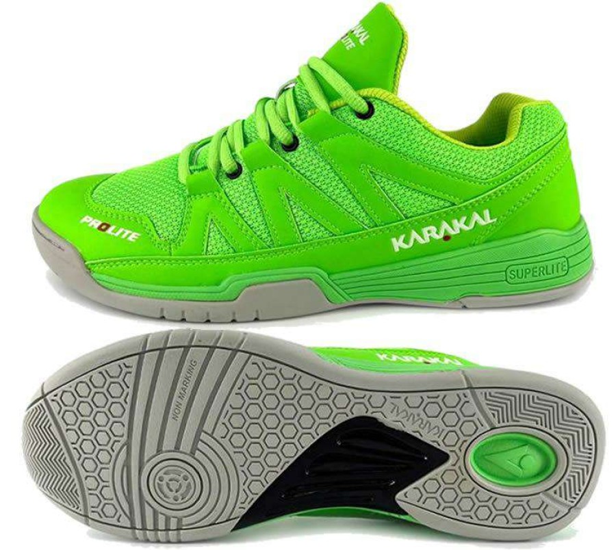 Shoes * | Half Off Karakal Kf Pro Lite Badminton Shoes Green