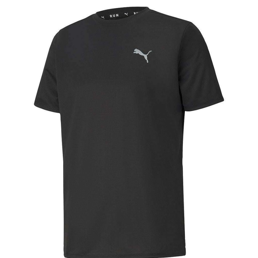 Clothing * | Prefential Price Puma Run Favourite Ss Mens Sports T-Shirt Black