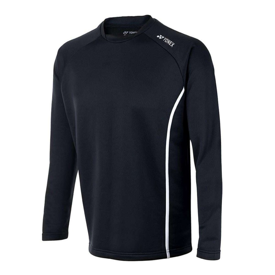 Clothing * | Half Off Yonex Yss1000 Black Junior Sweatshirt