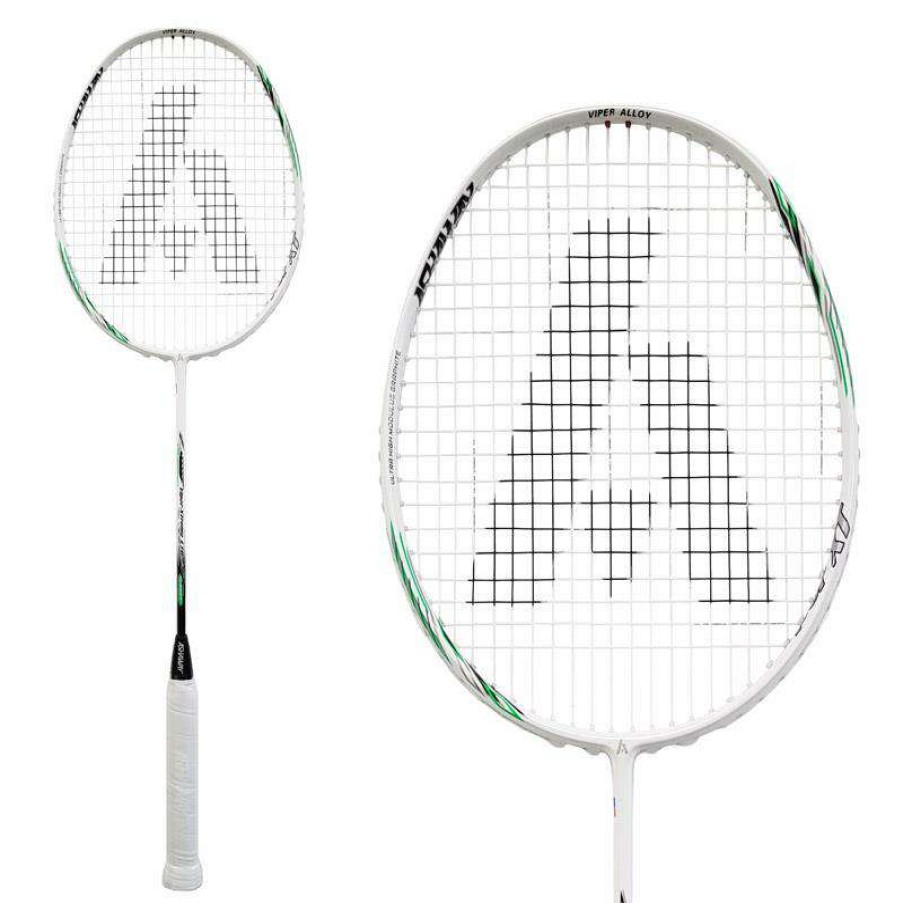 Badminton * | On Sale Ashaway Viper Xtreme L10 Badminton Racket White Green