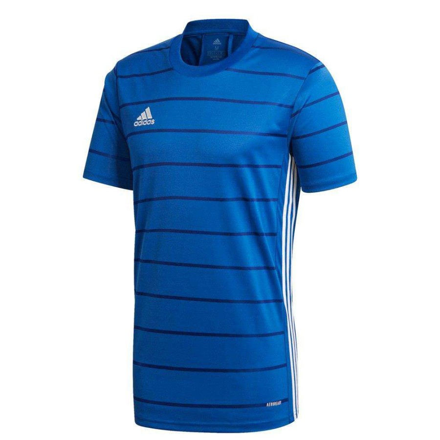 Clothing * | Discount Online Adidas Campeon 21 Mens Ss Jersey T-Shirt Royal Blue