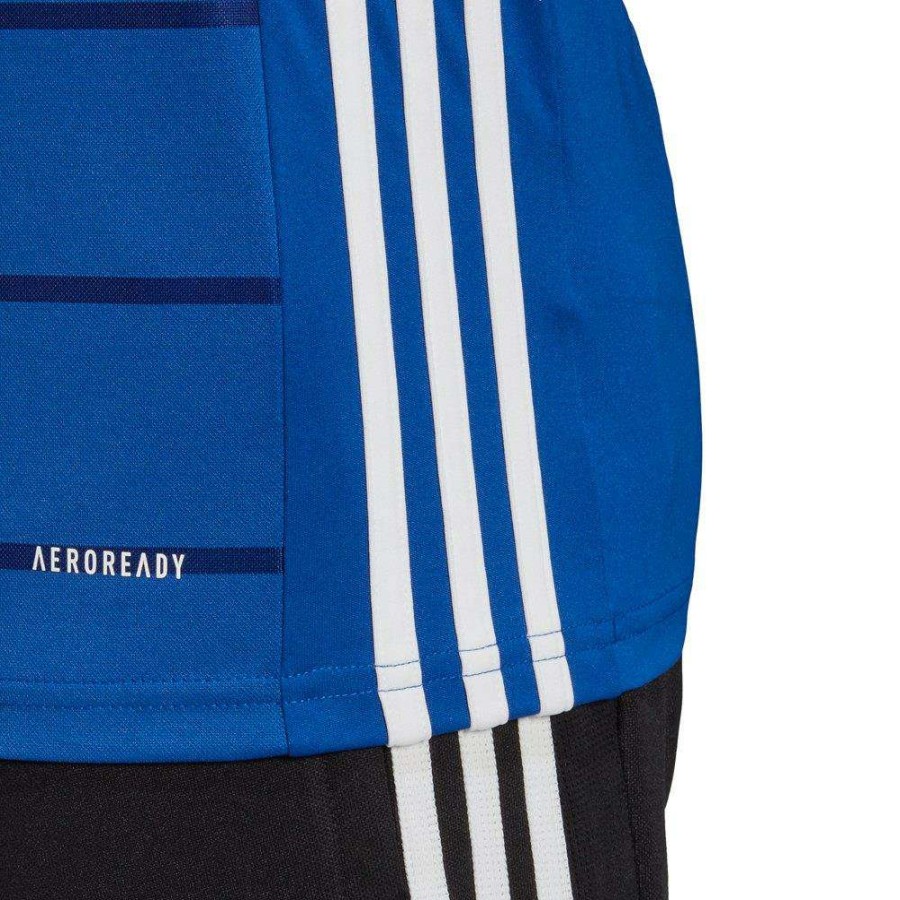 Clothing * | Discount Online Adidas Campeon 21 Mens Ss Jersey T-Shirt Royal Blue