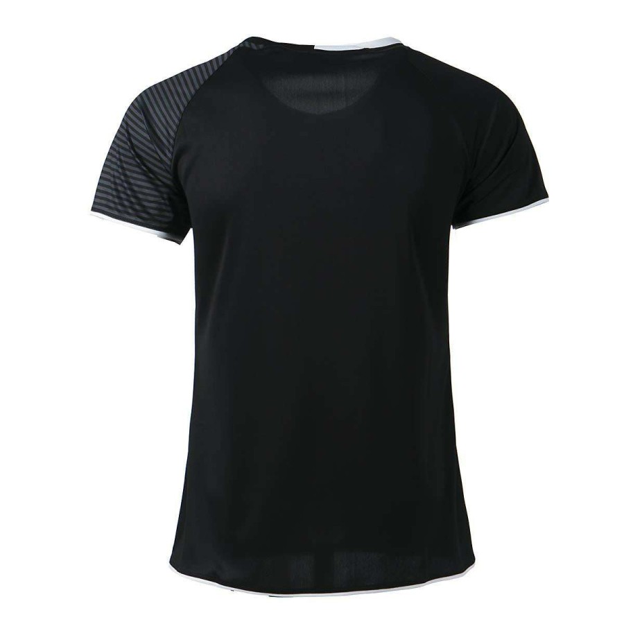 Clothing * | Special Offers Fz Forza Sazine Womens Badminton T-Shirt Black