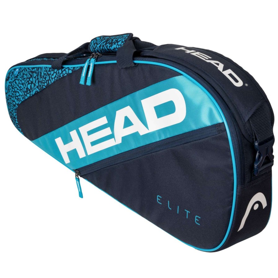 Badminton * | On Sale Head Elite 3R 3 Racket Bag Blue / Navy