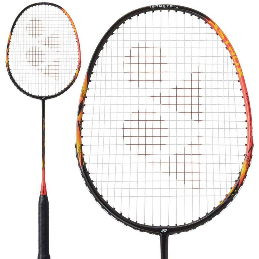 Badminton * | Sales Online Yonex Astrox E13 Badminton Racket Black / Bright Red