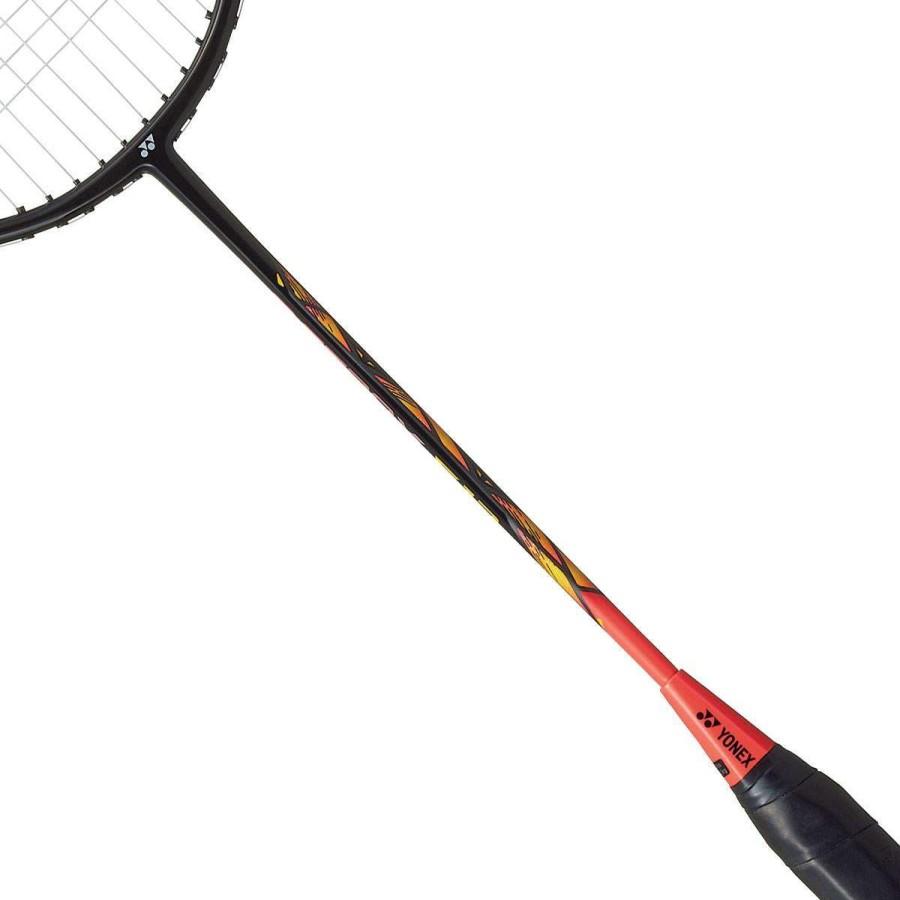 Badminton * | Sales Online Yonex Astrox E13 Badminton Racket Black / Bright Red