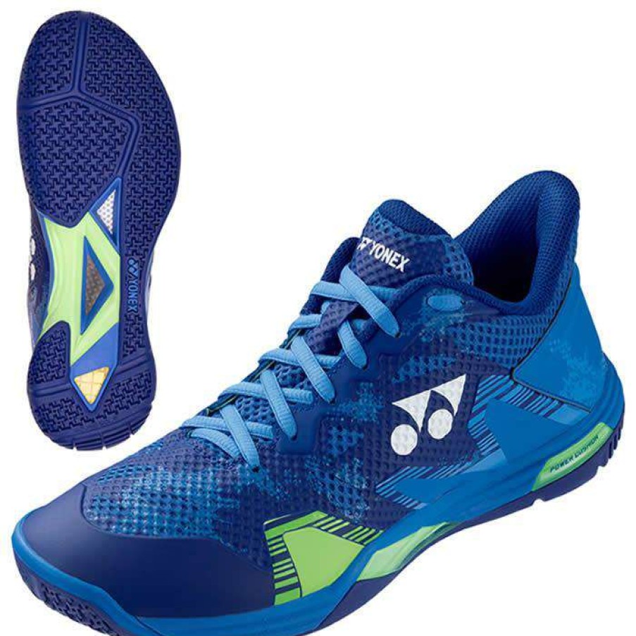 Shoes * | Sales Online Yonex Power Cushion Eclipsion Z3 Mens Badminton Shoes Navy Blue