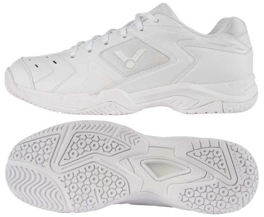 Shoes * | Sales Online Victor P9200 Td C Mens Badminton Shoes White