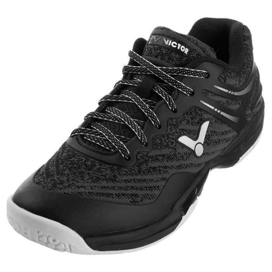 Shoes * | Half Off Victor A922 Black Badminton Shoes