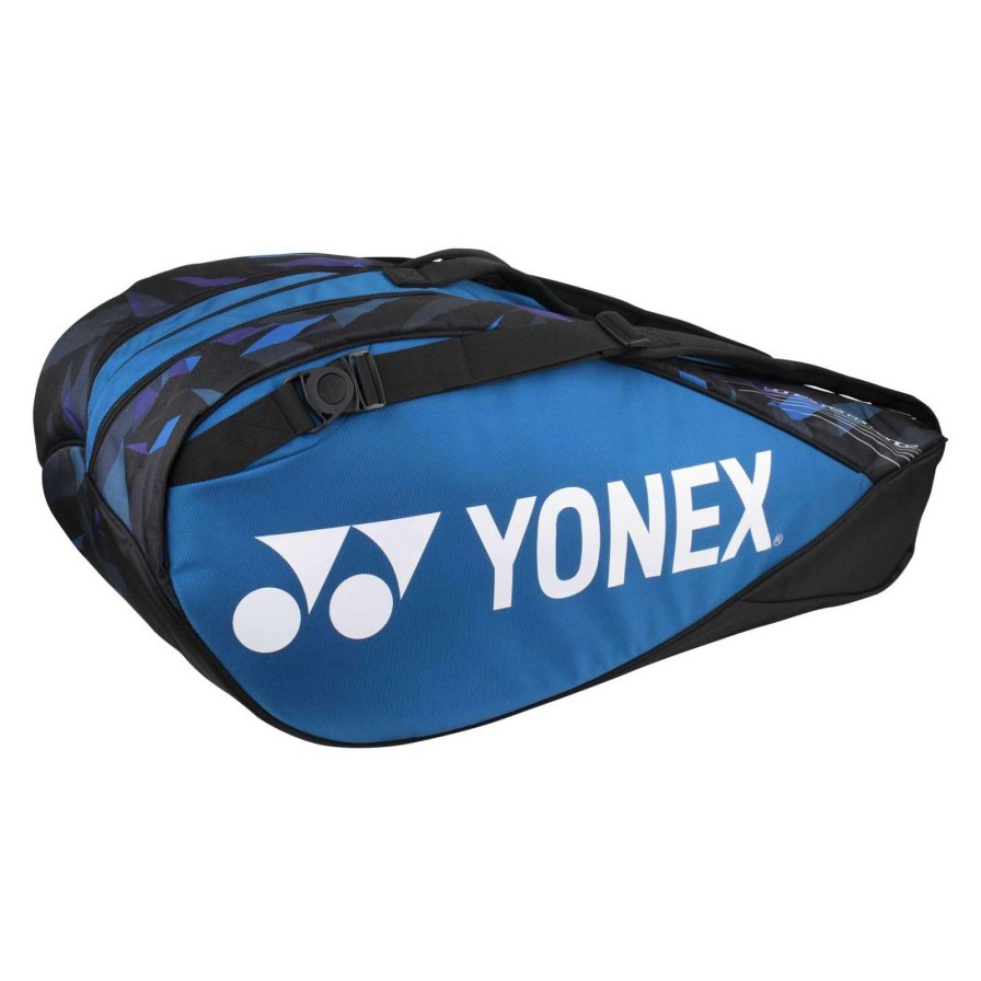 Badminton * | Clearance Yonex 6 Piece Pro Badminton Racket Bag 92226 Fine Blue