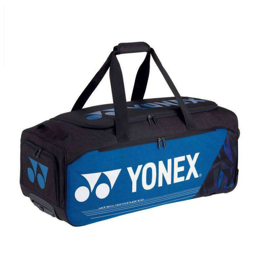 Badminton * | Clearance Yonex 92232Ex Pro Trolley Bag Fine Blue