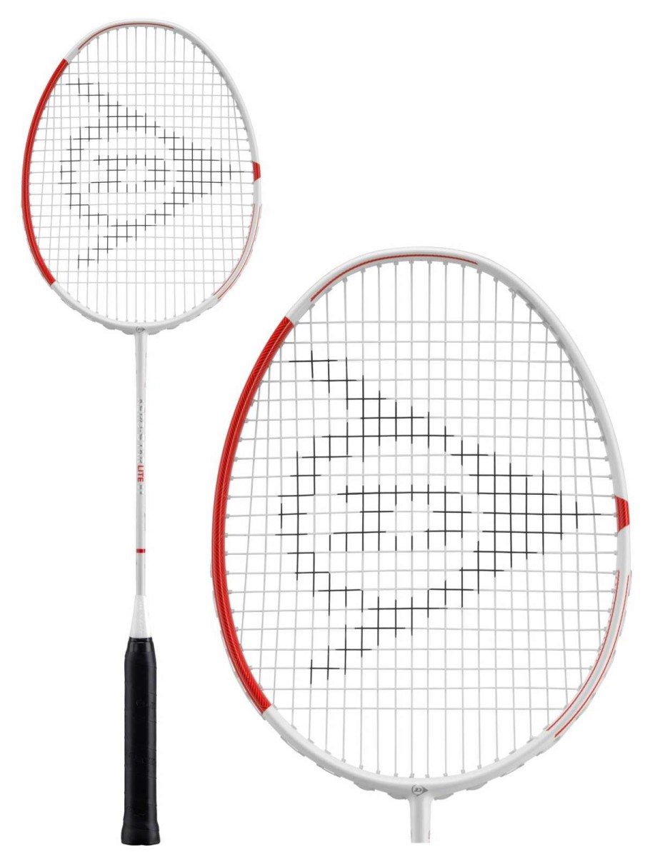 Badminton * | Special Offers Dunlop Aero Star Lite Badminton Racket White