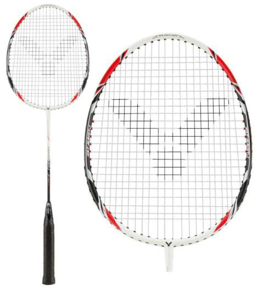 Badminton * | On Sale Victor St-1680 Itj Badminton Racket Black / White