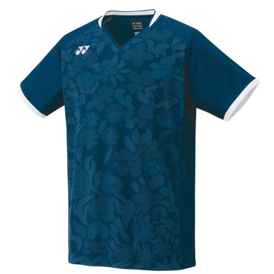 Clothing * | On Sale Yonex 10502 Mens T-Shirt Sapphire Navy