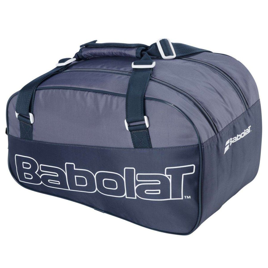 Badminton * | On Sale Babolat Evo Court S Racket Bag Grey / Blue