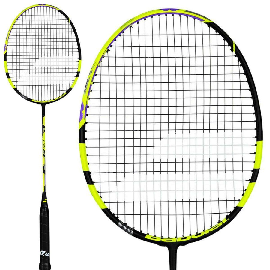 Badminton * | Clearance Babolat X Feel Lite Badminton Racket Yellow