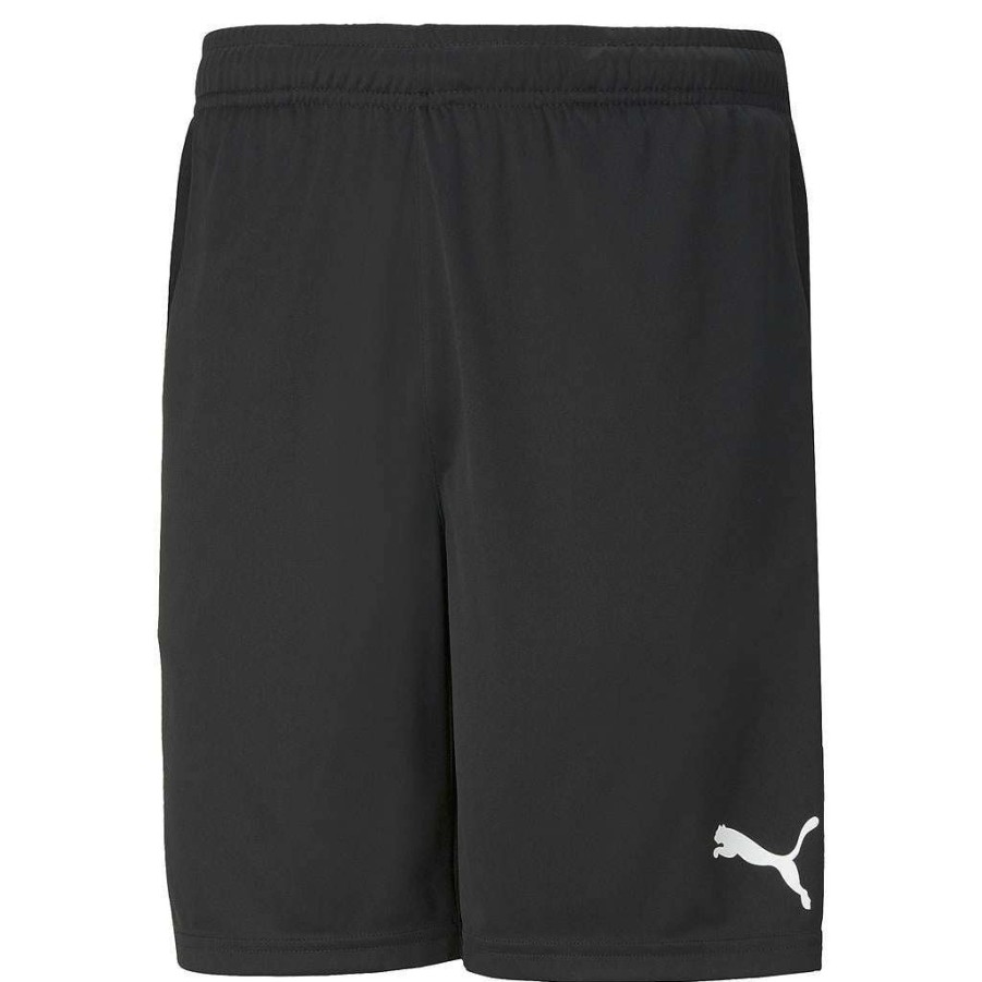 Clothing * | Limit Offer Puma Team Rise Mens Training Shorts Black