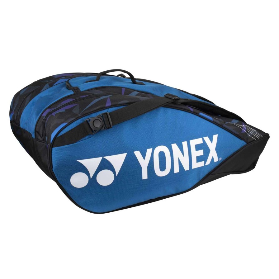 Badminton * | Discount Online Yonex 12 Piece Pro Badminton Racket Bag 922212 Fine Blue