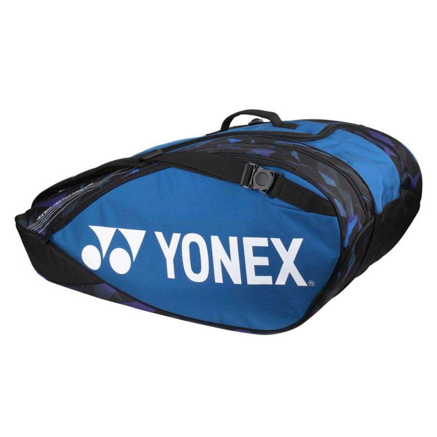 Badminton * | Discount Online Yonex 12 Piece Pro Badminton Racket Bag 922212 Fine Blue