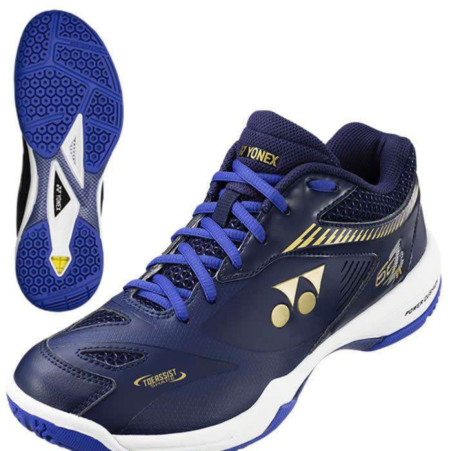 Shoes * | Sales Online Yonex Power Cushion 65Z2 Mens Badminton Shoes Sapphire Navy