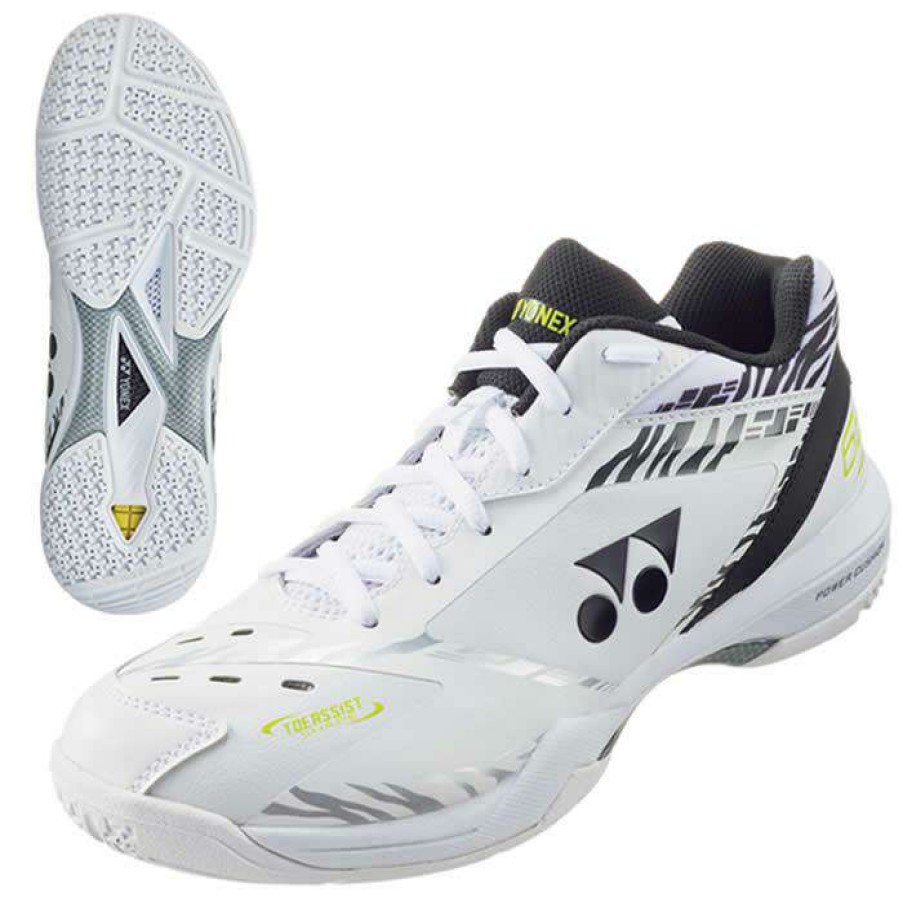 Shoes * | On Sale Yonex Power Cushion 65Z3 Mens Badminton Shoes White Tiger