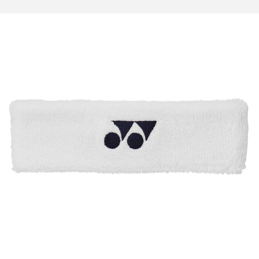 Badminton * | On Sale Yonex Ac259 Headband White