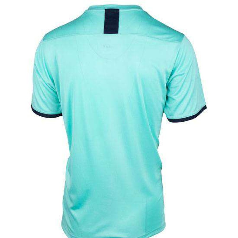 Clothing * | Discount Online Yonex Ytm4 Mens Badminton T-Shirt Turquoise