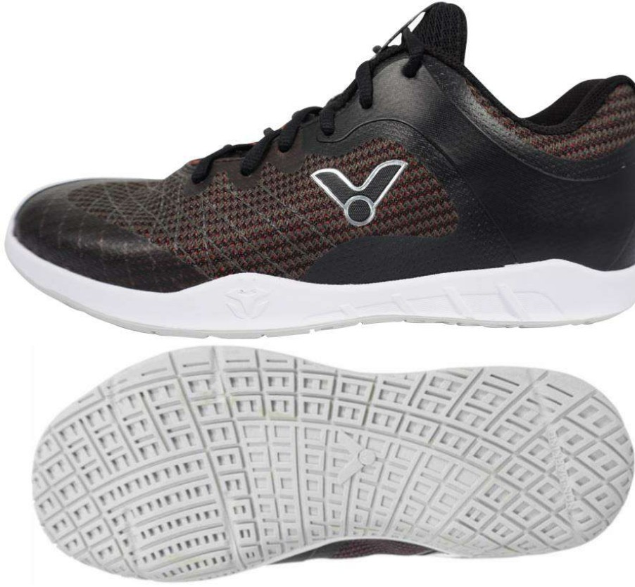 Shoes * | Clearance Victor Vg1 C Badminton Shoes Black