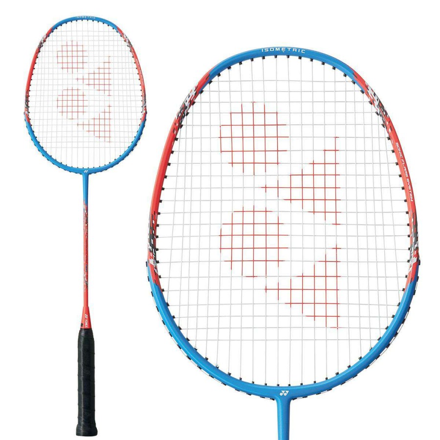 Badminton * | On Sale Yonex Nanoflare E13 Badminton Racket Blue / Red