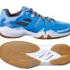 Shoes * | On Sale Babolat Shadow Spirit 2023 Mens Badminton Shoes Blue / Black