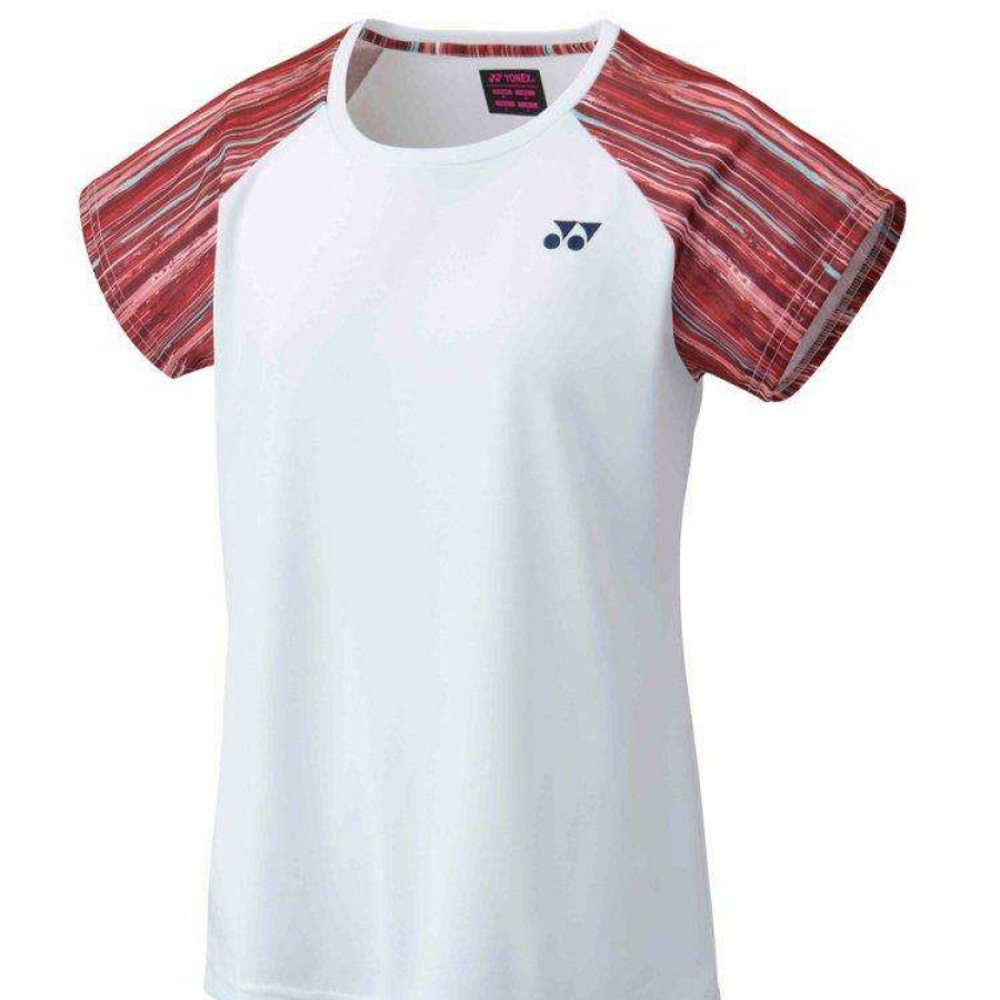 Clothing * | Half Off Yonex 16574 Womens T-Shirt White