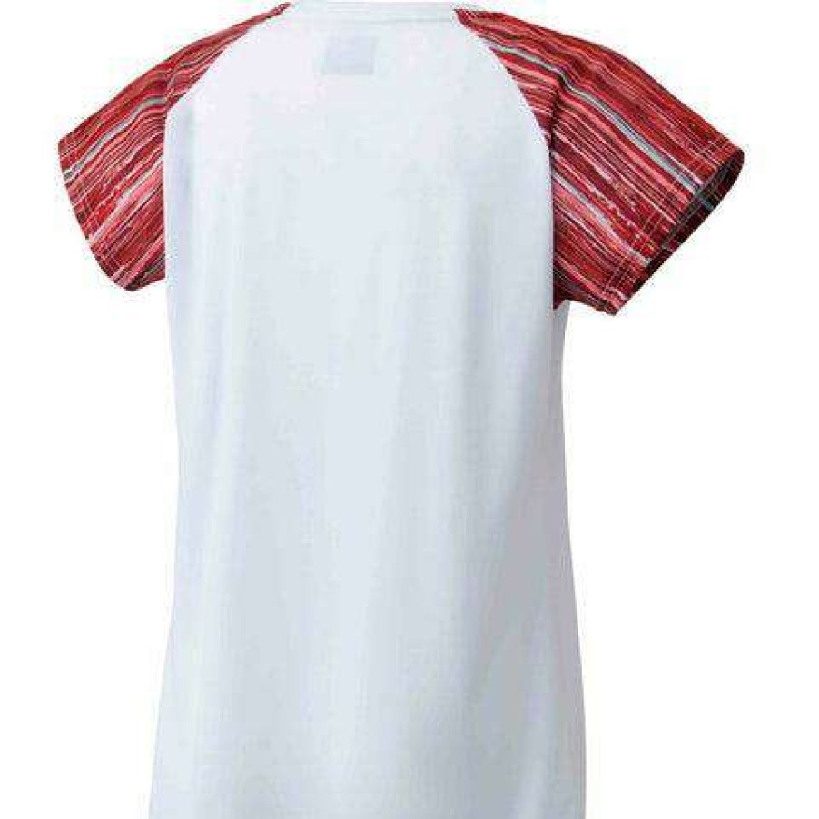 Clothing * | Half Off Yonex 16574 Womens T-Shirt White