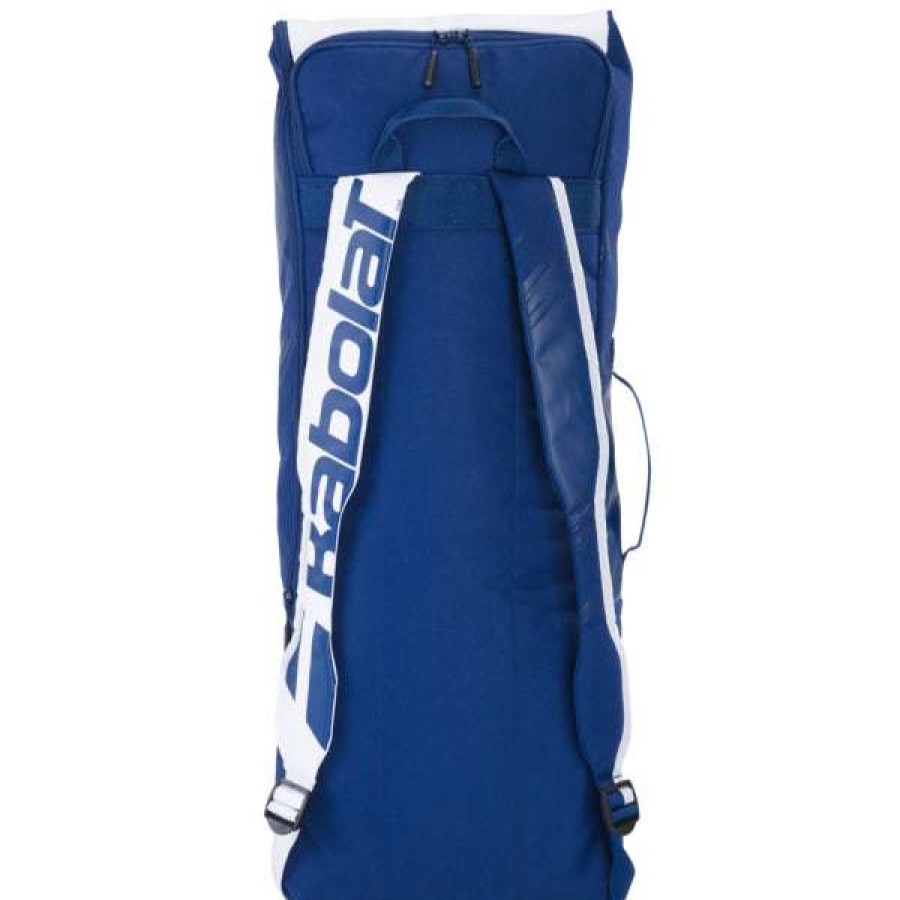 Badminton * | Clearance Babolat Backrack 2 Bag Blue/White