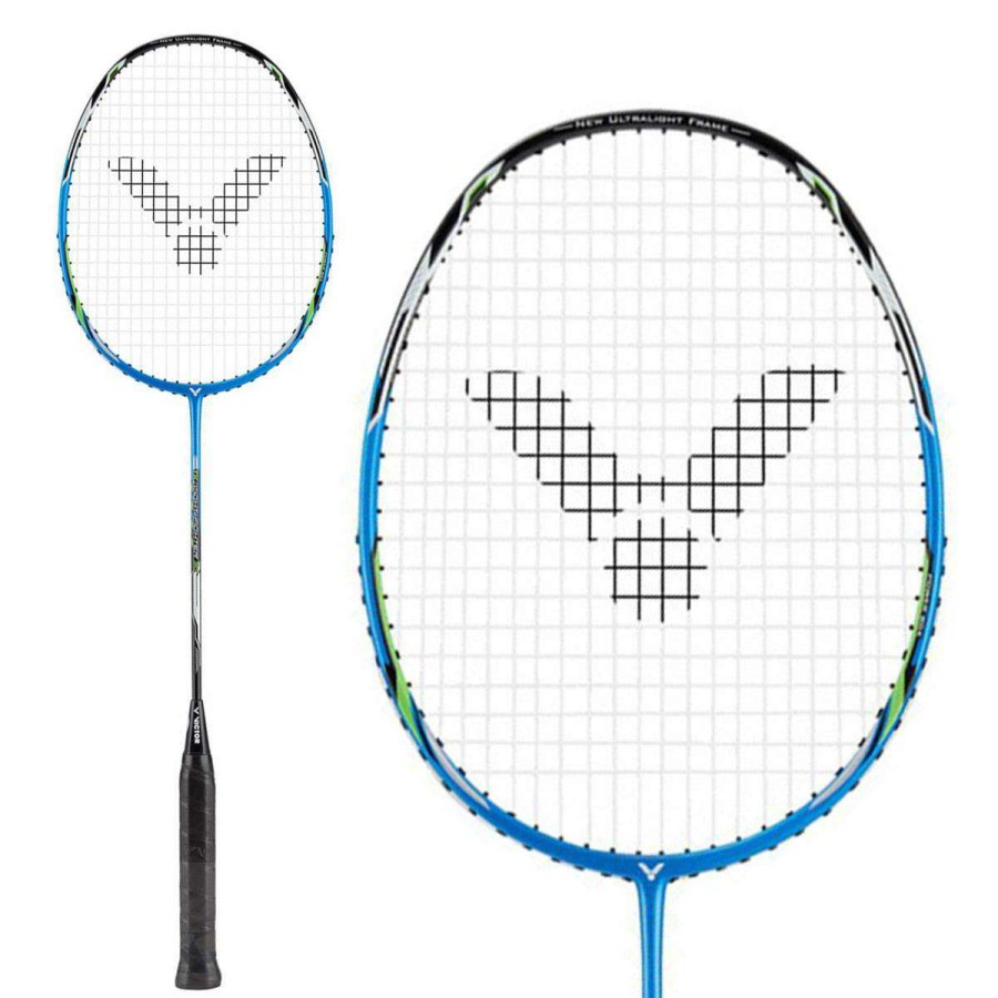 Badminton * | Prefential Price Victor Thruster Light Fighter 30 F Badminton Racket Blue