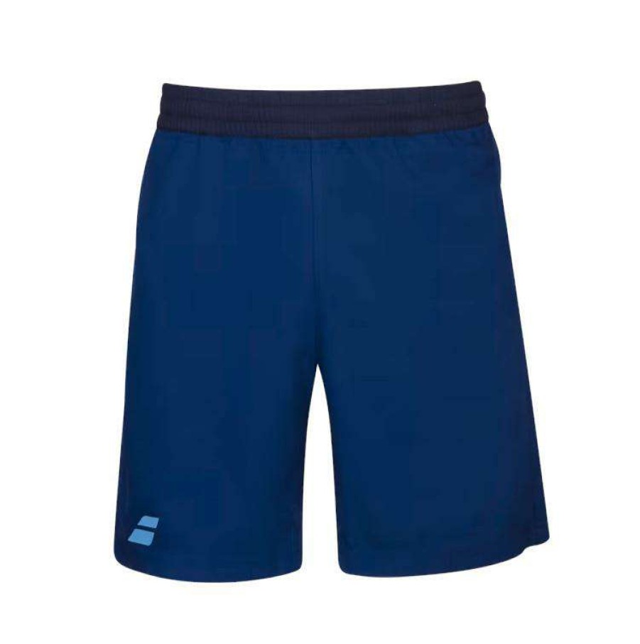 Clothing * | Half Off Babolat Play Mens Shorts Estate Blue