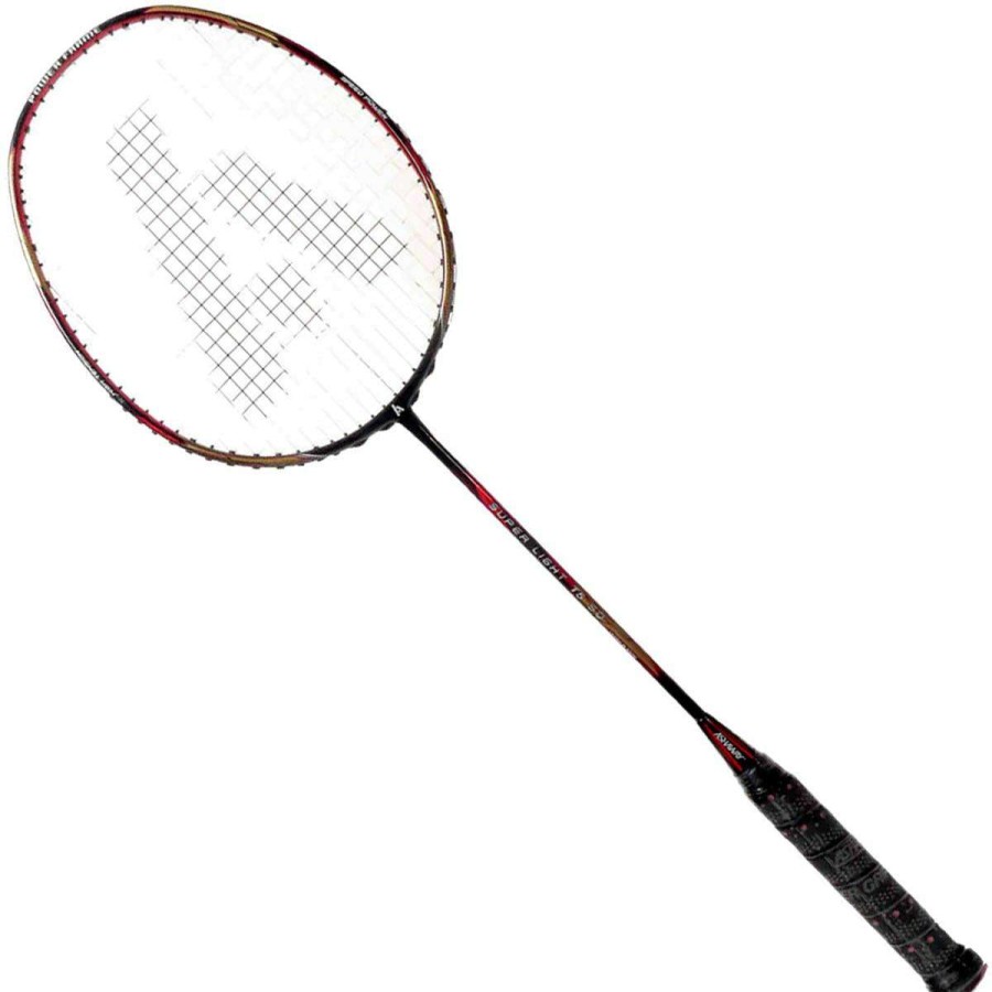 Badminton * | Half Off Ashaway Superlight T5 Sq Badminton Racket Black Red