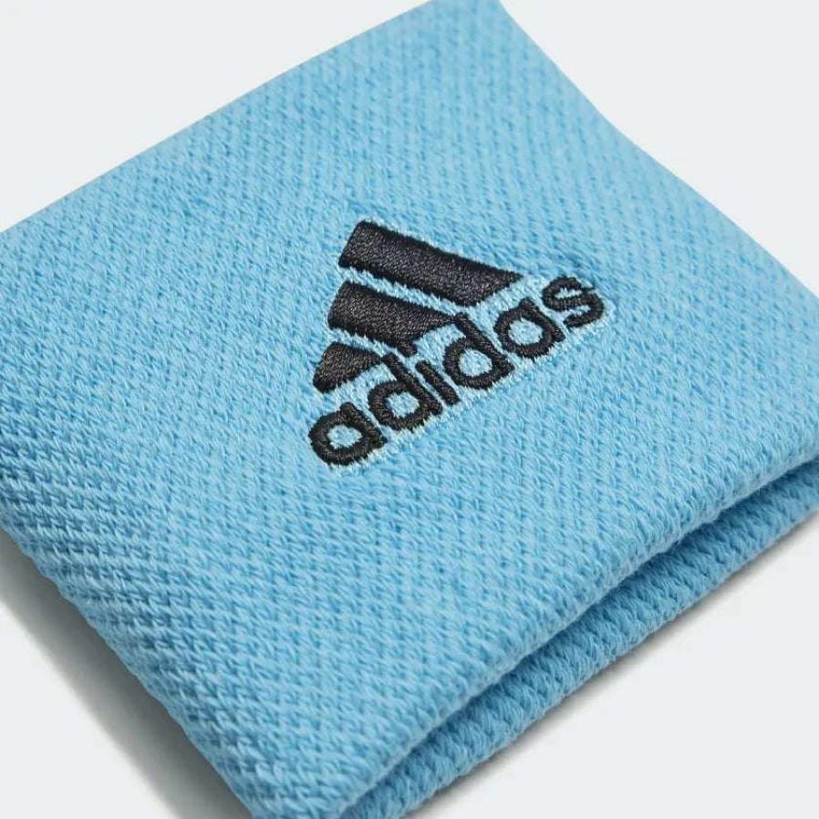 Badminton * | Discount Online Adidas Wristband Sweatband Small Blue