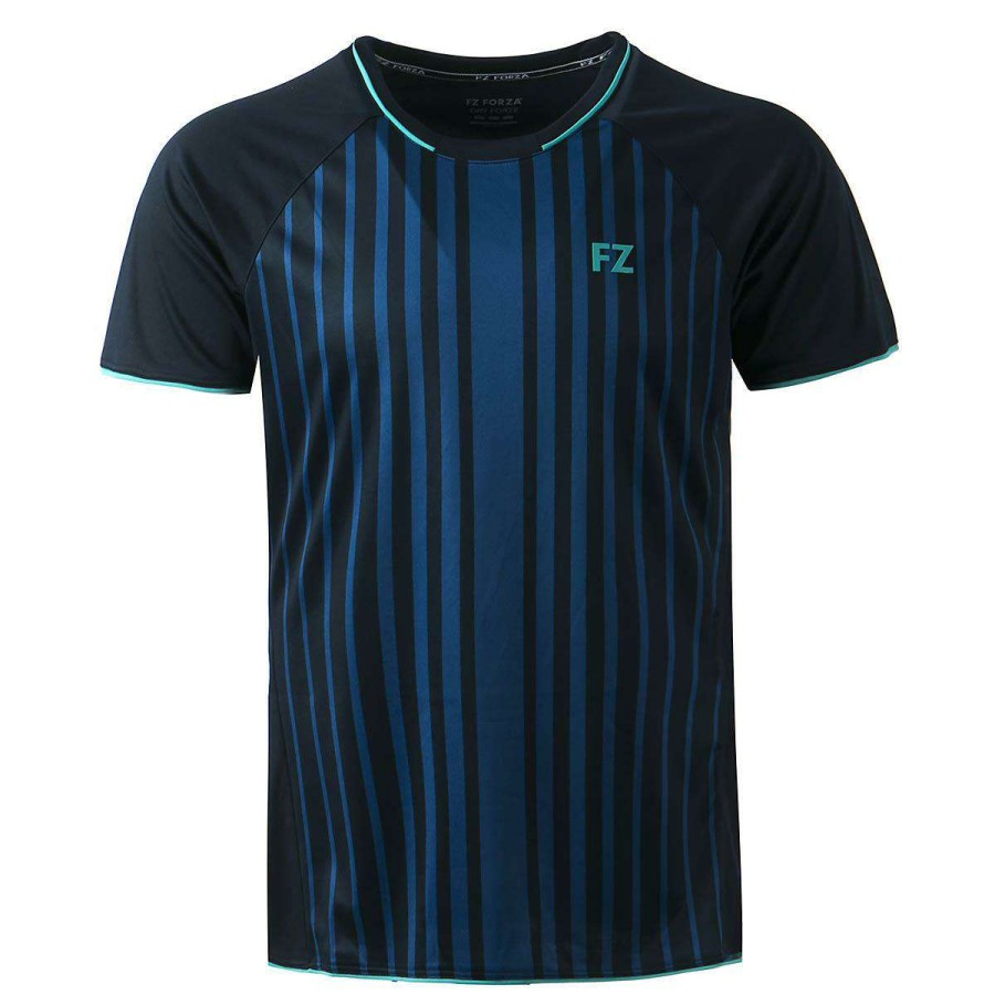 Clothing * | Special Offers Fz Forza Seolin Mens Badmiton T-Shirt Sapphire Blue