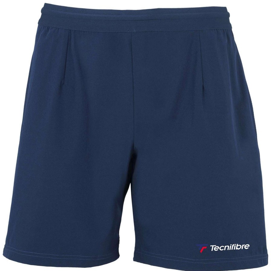 Clothing * | Half Off Tecnifibre Mens Stretch Shorts Marine Blue