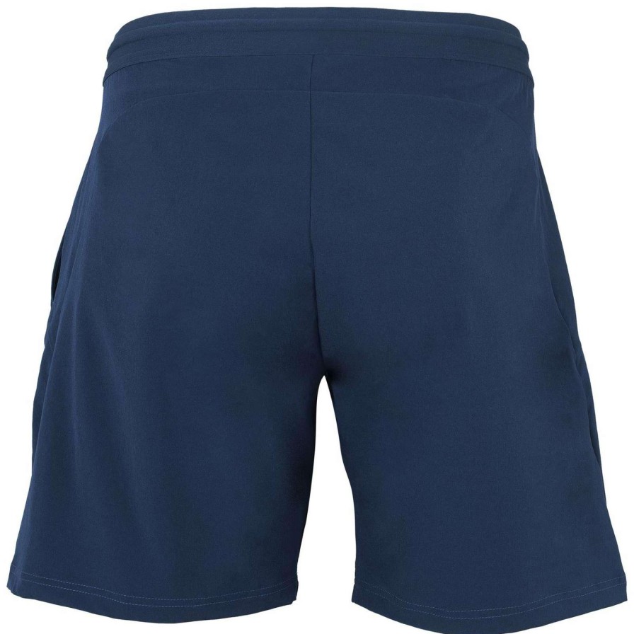 Clothing * | Half Off Tecnifibre Mens Stretch Shorts Marine Blue