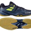 Shoes * | Sales Online Babolat Shadow Spirit Badminton Shoes Black