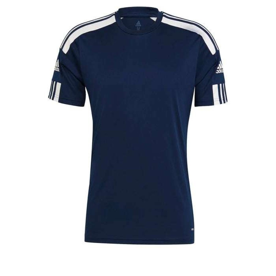 Clothing * | Sales Online Adidas Squadra 21 Mens Jersey T-Shirt Navy Blue